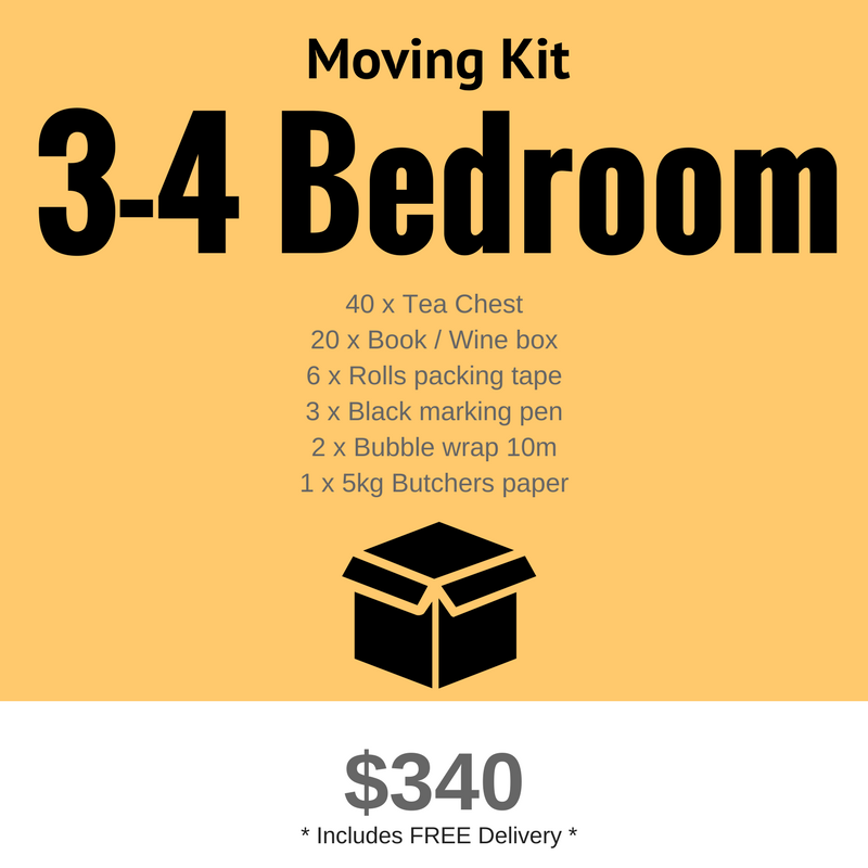 Moving Kit 3-4 Bedrooms